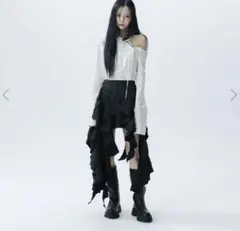 melt the lady slash zip up mini dress - メルカリ
