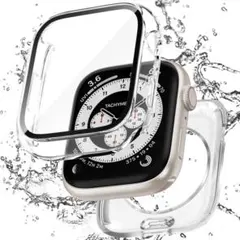 フルカバー保護 Apple Watch Series 9 8 7 対応 41mm