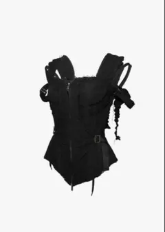 theredthread burlesque corset tops black - メルカリ