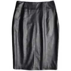 レザースカート　レディース　ブラック　新品未使用☆