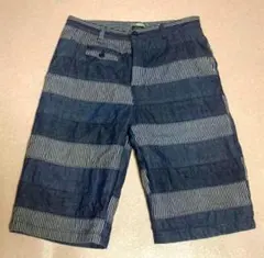 希少 HAZELTD 初期アンダーカバー ウミヘビ ショートデニム ストライプのサムネイル