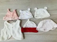 ベビー 6点セット 帽子とベストのサムネイル