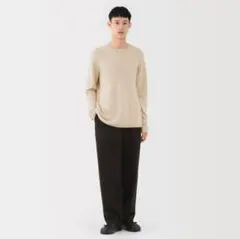 割引中-新品 - MUJI Labo 紳士 クルーネックセーター カシミヤ 無印