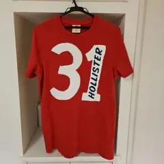 Takayuki様専用　HOLLISTER レッド Tシャツ M