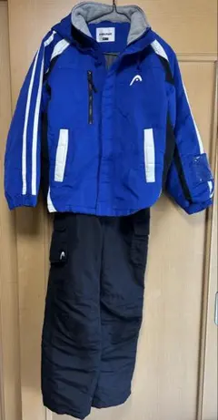 150cm スキーウェア　上下セット　HEAD