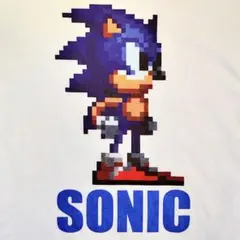 ソニック・ザ・ヘッジホッグ 25周年 Tシャツ ゲーム ドット絵