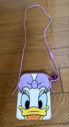 Disney - ディズニー　ドナルド　デイジー　ヘアパッチン　パスケース Tokyo Disney Resort Daisy Duck Pass Case ID Holder Coin Case