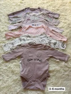 NEXT ベビー長袖シャツセット 3-6ヶ月 6枚　セット