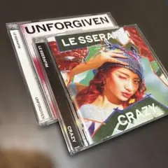 CD Le Sserafim crazy unforgiven ルセラ　ユンジン