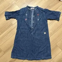 ミキハウス⭐︎120センチ⭐︎デニムワンピース