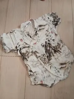 80cm 和柄ロンパース 甚平