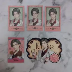 にじさんじ Rose Valentine チェキ風カード 特典 五木左京