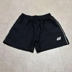 Yonex ヨネックス　ジャージ　ハーフパンツ　ランニング　黒　ブラック　XLのサムネイル
