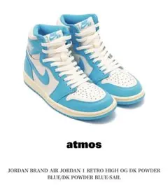 新品 未使用 エアジョーダン1 ハイ OG 