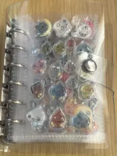 シール帳、 リフィル8枚分、裾分けシールセット A7 完成品