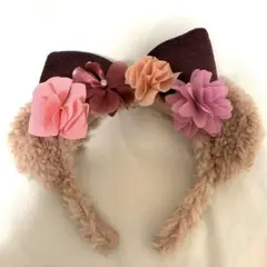 ディズニー シェリーメイ カチューシャ 花柄