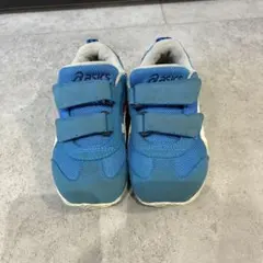 asics アシックス 16.5cm スニーカー 靴 キッズ 青