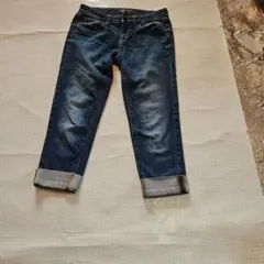 Gap ストレートデニム ロールアップサイズF
