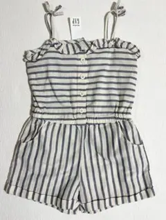 新品タグ付きGAP baby ストライプ サロペット　オーバーオール 100cm