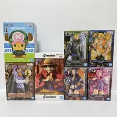 ワンピース フィギュア まとめ売り 7体 ルフィ ゾロ サンジ クロコダイル