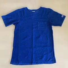 Champion Reverse Weave Tシャツ　インディゴ
