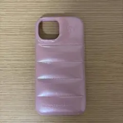 ピンク ストライプデザイン iPhone用ケース