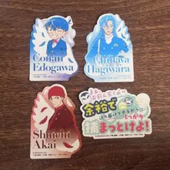 名探偵コナン　モバイルステッカーコレクションVol.5 4枚セット