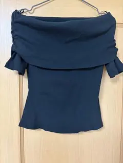 オフショルダートップス 半袖