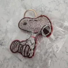 新品☆未使用☆スヌーピー☆キラキラ キーホルダー☆