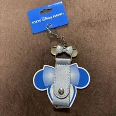 【新品未使用】ディズニー ミニー カチューシャホルダー 水色