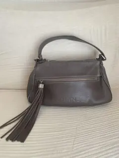 CHANEL ダークブラウン ショルダーバッグ ワンハンドルバッグ y2k