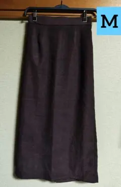 ブラウン Mサイズ ナロースカート