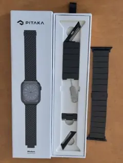 PITAKA Modern Apple Watchバンド ブラック
