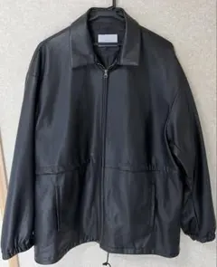 remer シンセティックオーバーレザーブルゾン