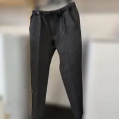 GRAMICCI ダークグレー スリムフィット スラックス