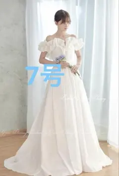 ウェディングドレス 花嫁 二次会 ドレス マーメイド 前撮り 白 オフ