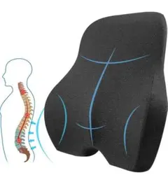 新品 腰用 クッション 低反発 ランバーサポート 車/オフィス椅子用 シート