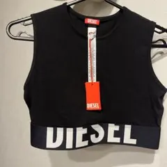 DIESEL ブラトップ サイズM ブラック 新品タグ付きスポーツブラのサムネイル