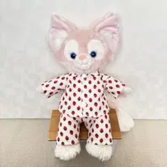 ぬいぐるみ用パジャマ(いちご柄)のサムネイル
