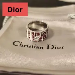 Dior ディオール トロッター リング サイズ5 赤 箱 巾着袋付き