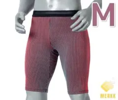 ランニングスパッツ　M　ピンク　マラソン　タイツ　ランニング　スパッツ