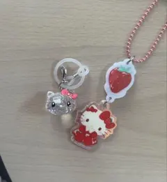 ハローキティ キーホルダー めじるしアクセサリー