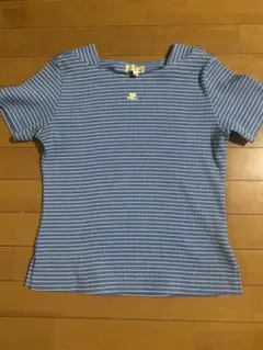 クレージュ　ストライプ Tシャツのサムネイル