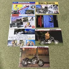 ラ*じ様 当時物 バイク・自動車カタログ ポスター　まとめ売り ヤマハ ホンダ 当時物 バイク・自動車カタログ ポスター まとめ売り ヤマハ ホンダ