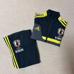 adidas KIRIN 日本代表トレーニングウェアセット 【S】