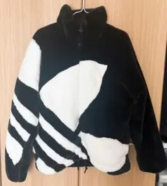 adidas 　フリース　ボアジャケット　M