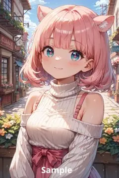 AI アート イラスト A4ポスター 【A1133】