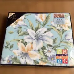 Michelle J花柄 綿毛布