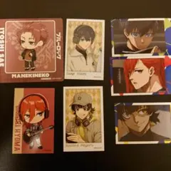 ブルーロック　まねきねこ　コースター　フォトカード　糸師冴　潔世一　蜂楽　千切