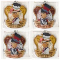 新品★名探偵コナン【安室＆赤井】J賞★ソフトクリアキーホルダー★4点セット